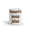 poop juice coffee mug